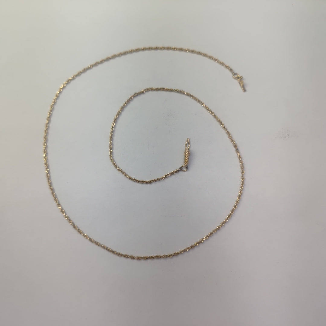 CADENA ORO 14 K 3.5 GRMS (SEMINUEVO)