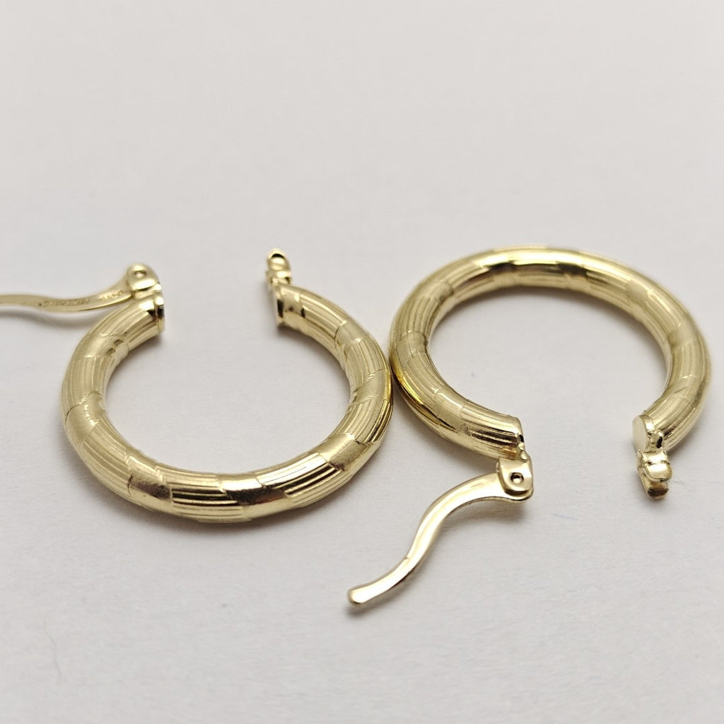 ARETES ARRACADAS 14K 2.7 GR (NUEVO)