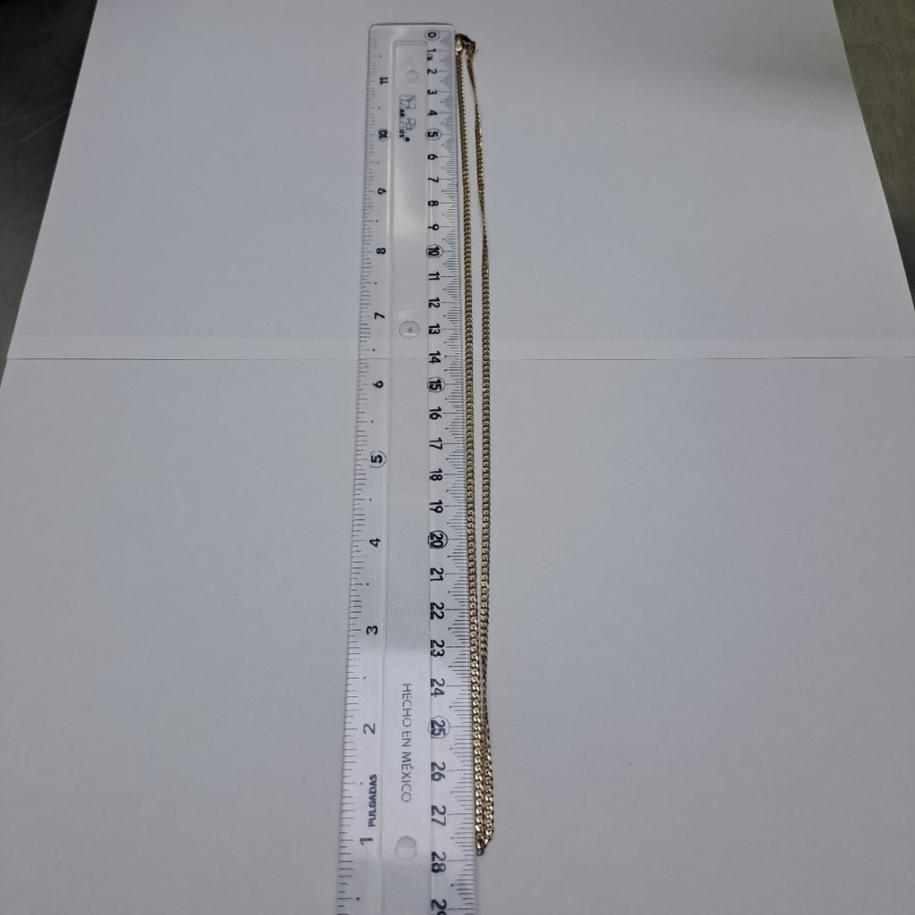 CADENA BARBADO 10K 55 CM 5.5 GR (NUEVO)