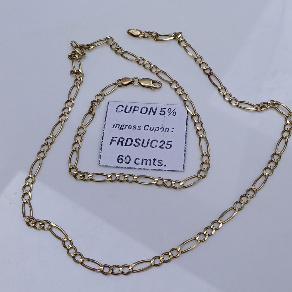 CADENA ORO 14 K 13,40 GRMS (SEMINUEVO)