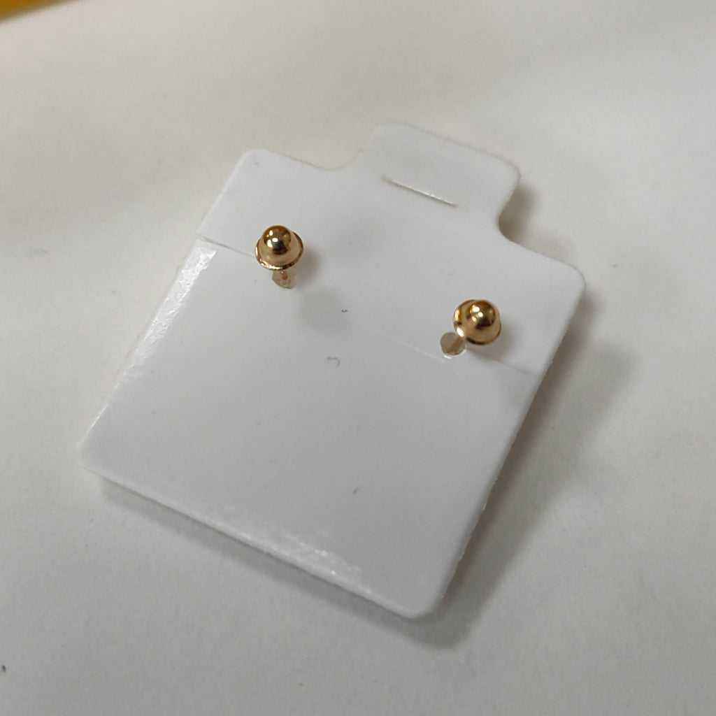 BROQUELES BROQUEL FIG CORAZON 14K 0.23 GR (NUEVO)