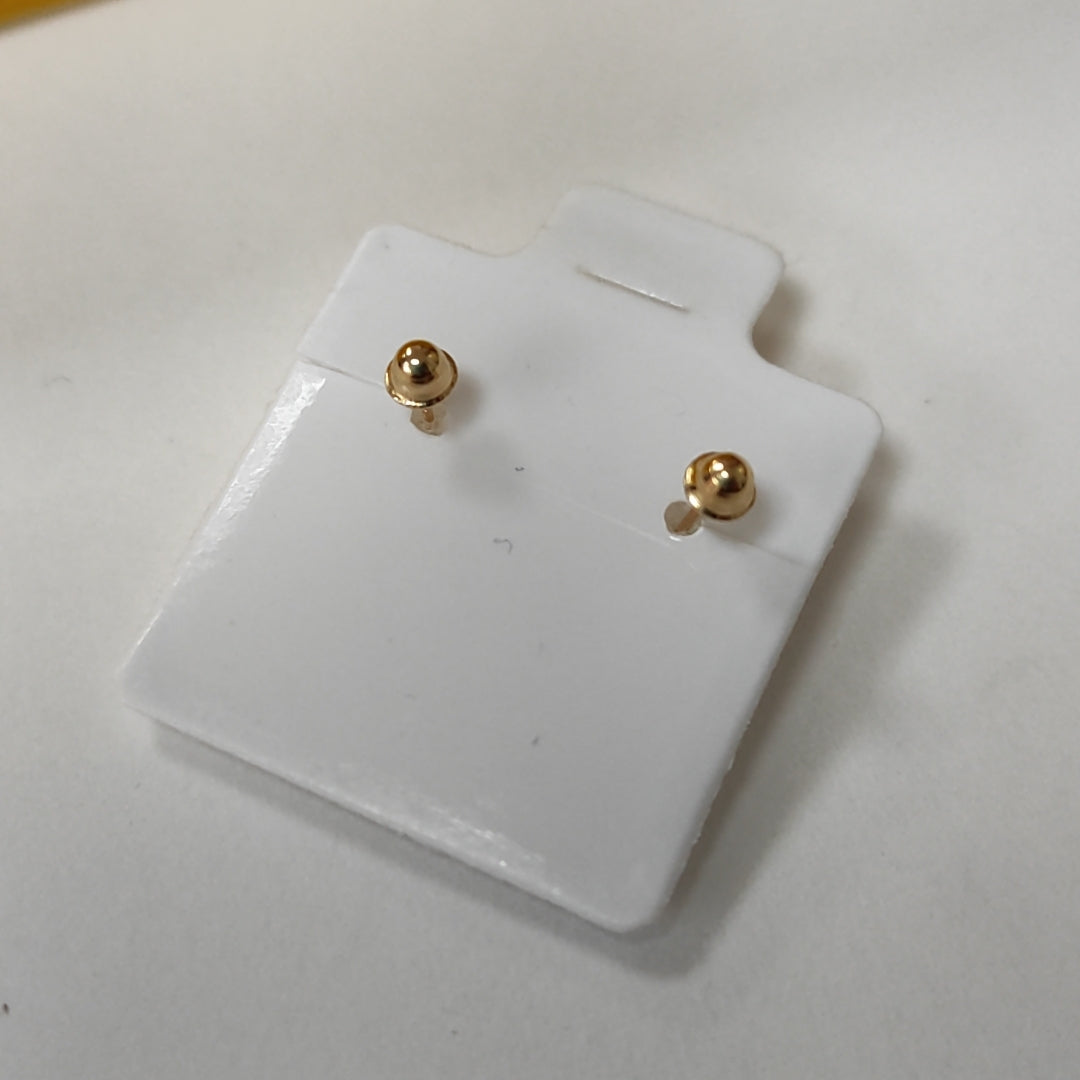 BROQUELES BROQUEL FIG CORAZON 14K 0.23 GR (NUEVO)