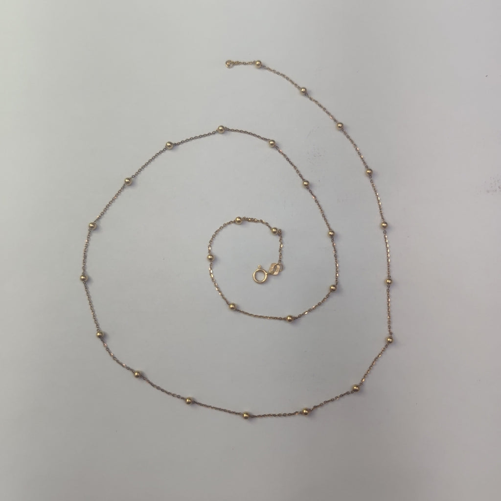 GARGANTILLA ORO 14 K 2.7 GRMS (SEMINUEVO)