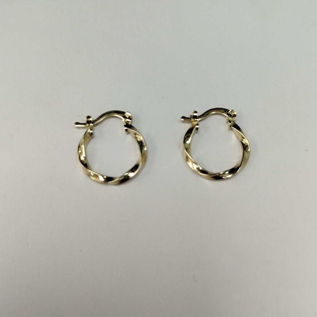 ARETES ARRACADAS TORZAL 14K 1.2 GR (NUEVO)