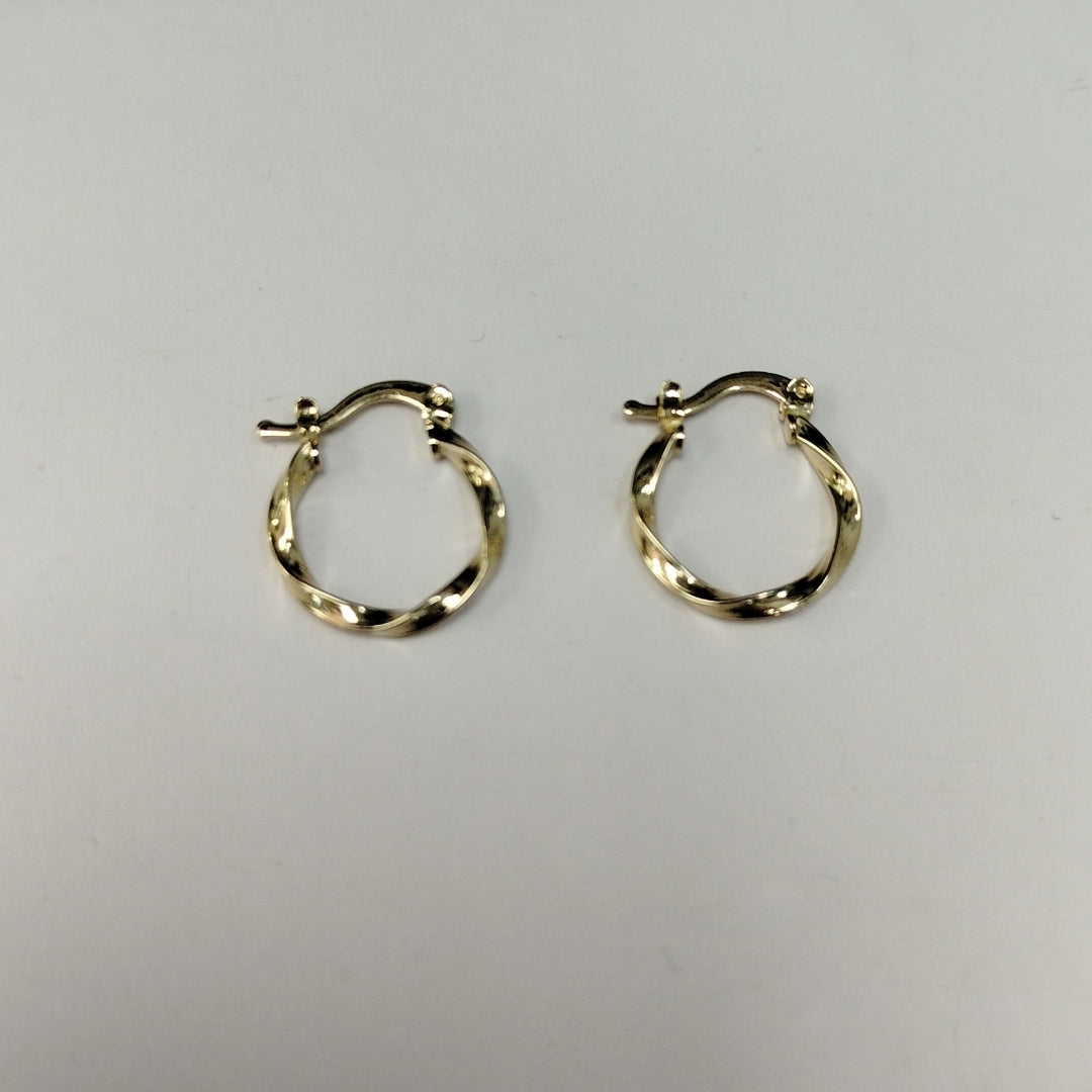 ARETES ARRACADAS TORZAL 14K 1.2 GR (NUEVO)