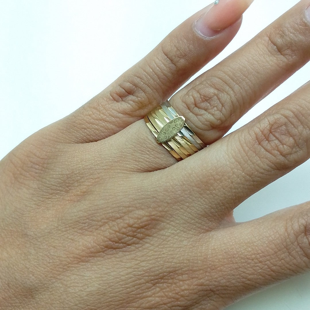 ANILLO ORO 10 K 3,00 GRMS (SEMINUEVO)