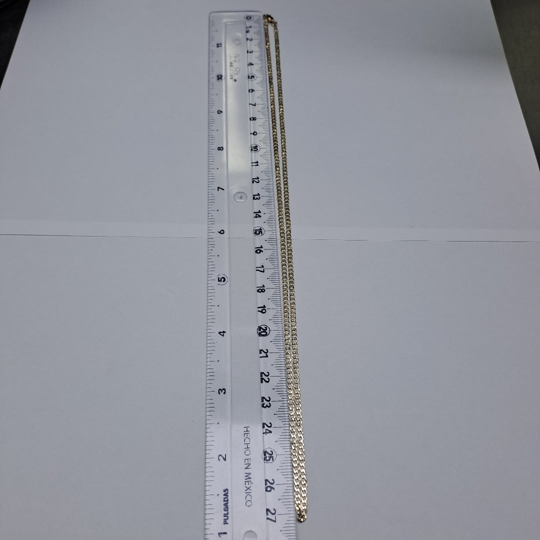 CADENA BARBADA 14K 55 CM 5.1 GR (NUEVO)