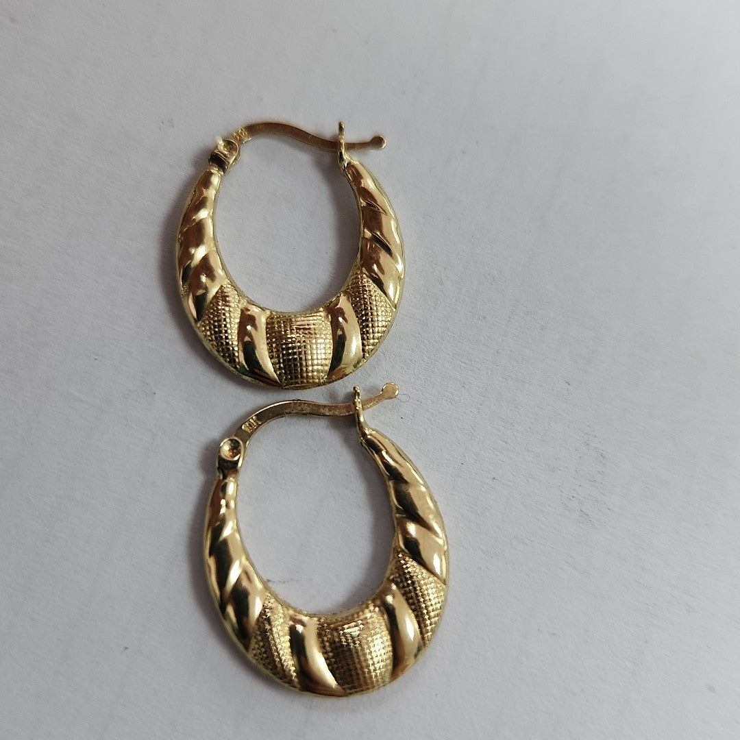 ARRACADAS ORO 10K 1.1 (NUEVO)