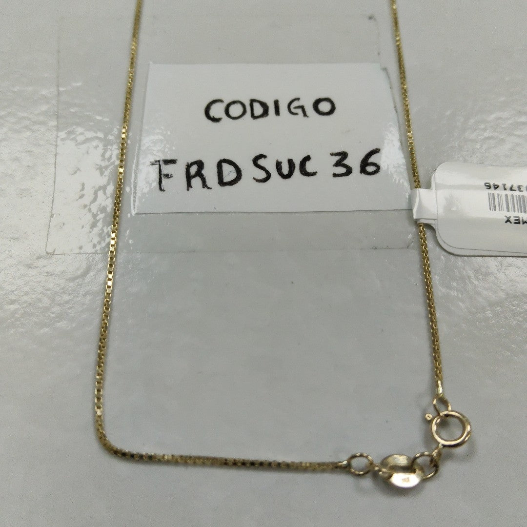 CADENA VENECIANO 14K 60 CM 2.6 GR (NUEVO)