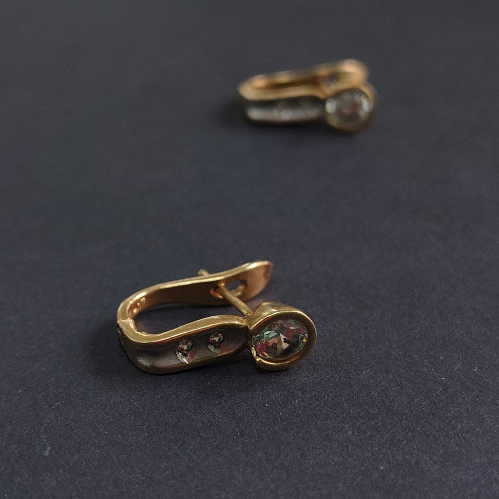 ARETES PAR ORO 10 K 4.2 GRMS (SEMINUEVO)