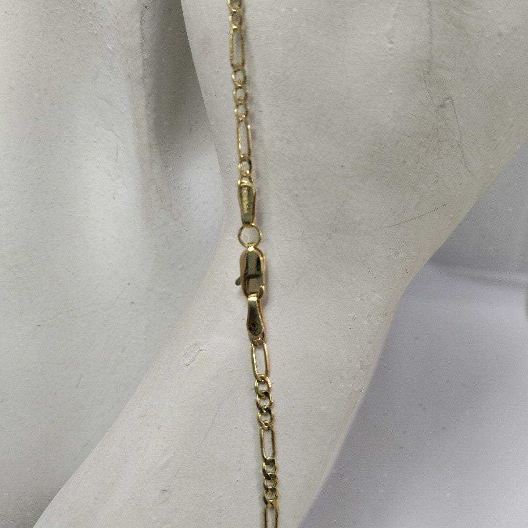 CADENA TEJIDO 3X1 14K 55 CM 5.3 GR (NUEVO)