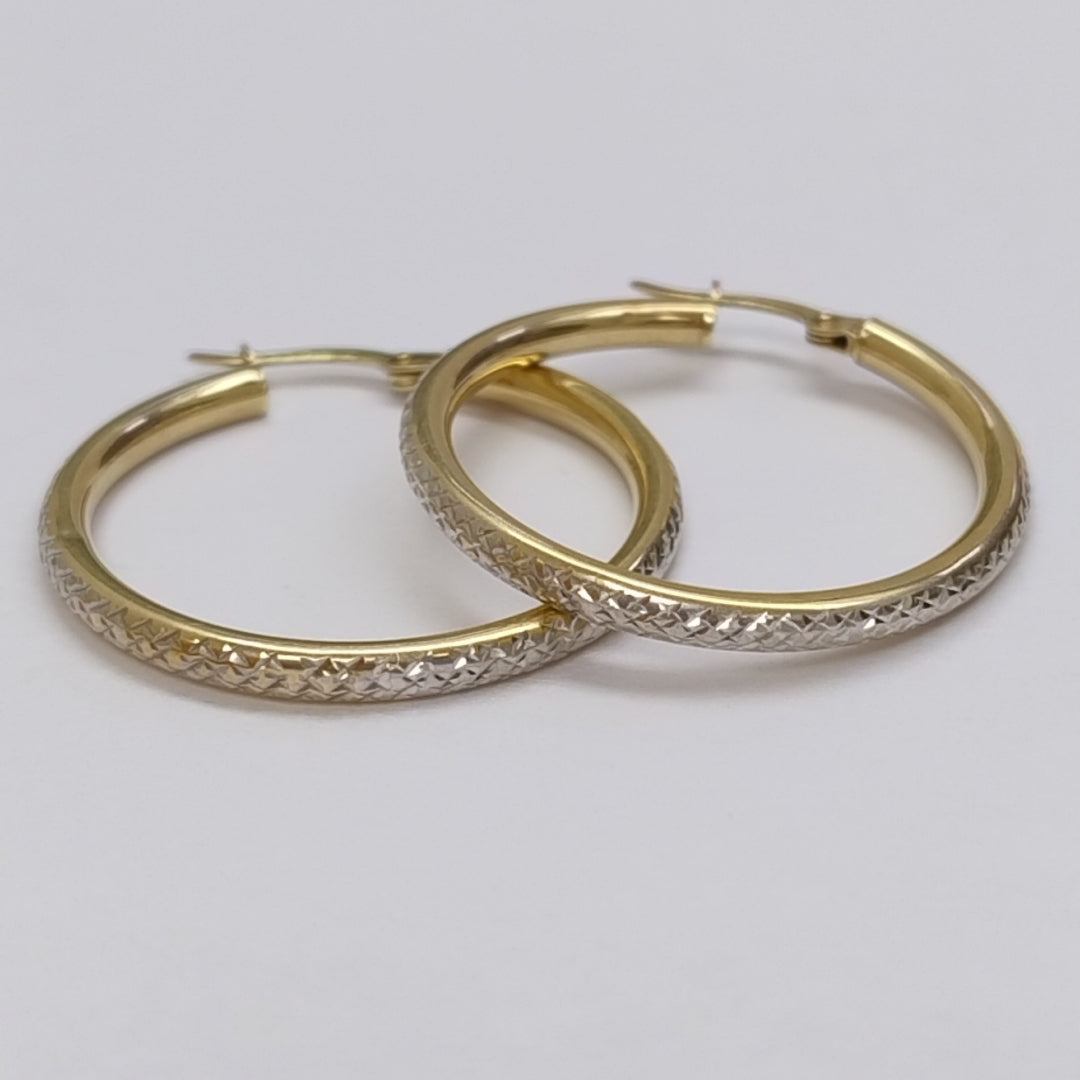 ARRACADAS PAR ORO 14 K 2.2 GRMS (SEMINUEVO)
