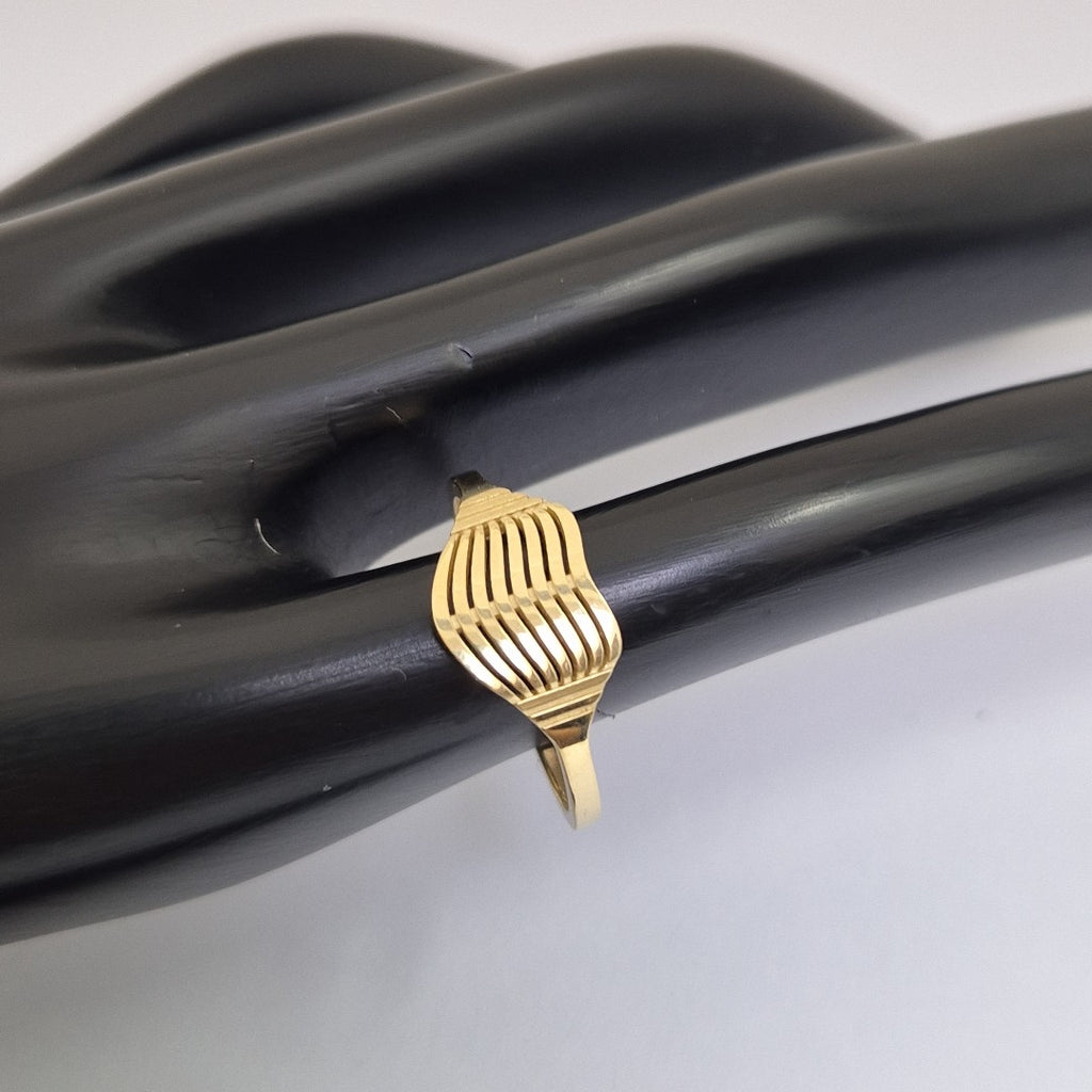ANILLOS CORAZON 14K TALLA 8 1.8 GR (NUEVO)