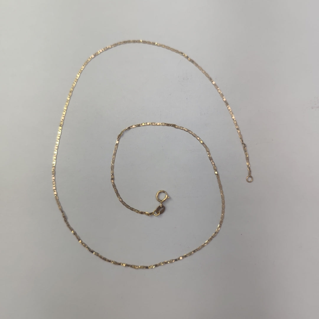 CADENA ORO 14 K 1.2 GRMS (SEMINUEVO)
