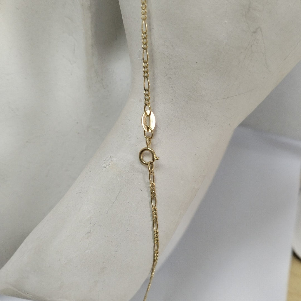 CADENAS TEJIDO 3X1 ORO 14K 55 CM 2.6 GR (NUEVO)