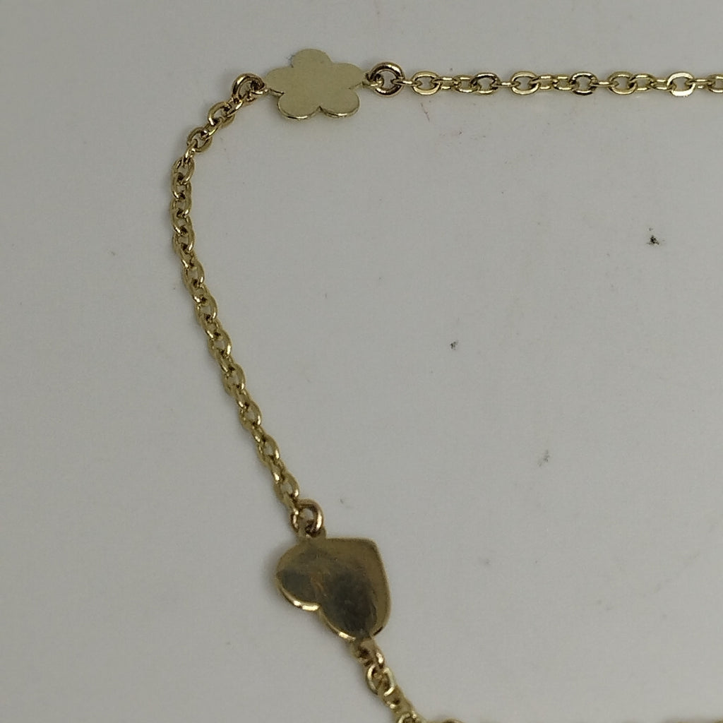 PULSERA ESPECIAL C FIGURAS 14K 18 CM 1.7 GR (NUEVO)
