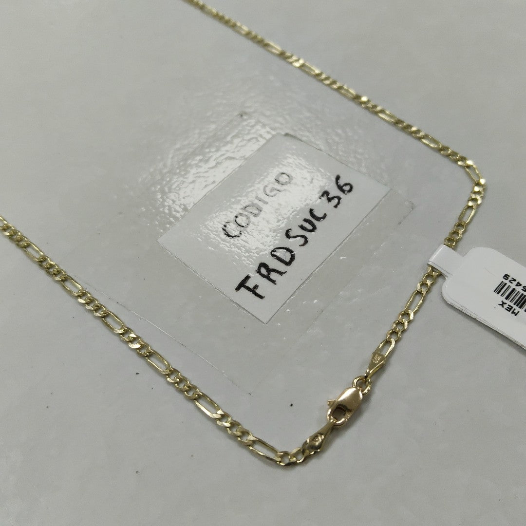CADENA 3X1 14K 60 CM 5.4 GR (NUEVO)