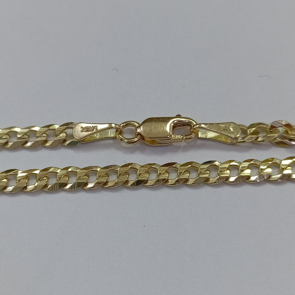 PULSERA BARBADA 14K 18 CM 3.2 GR (NUEVO)