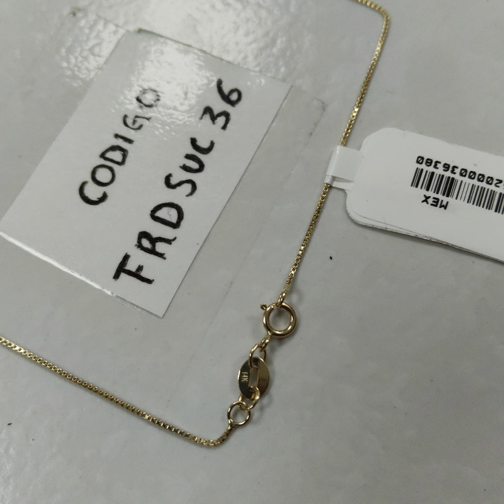 CADENA VENECIANO 14K 50 CM 1.6 GR (NUEVO)