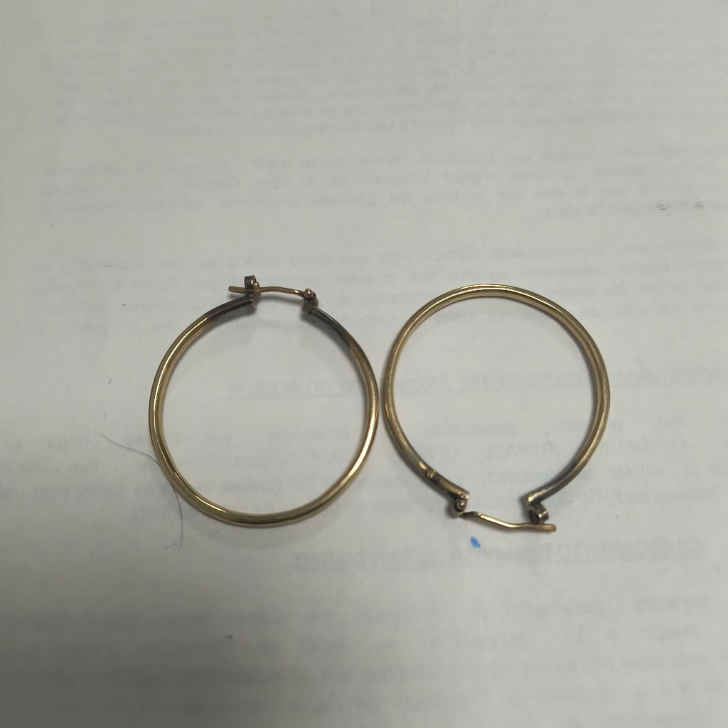 ARRACADAS PAR ORO 14 K 9,10 GRMS (SEMINUEVO)
