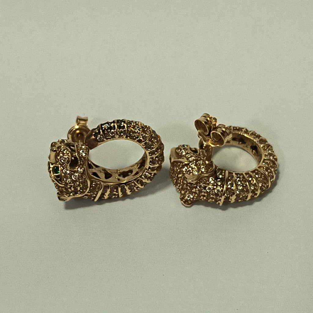 ARETES PAR ORO 14 K 7,70 GRMS (SEMINUEVO)
