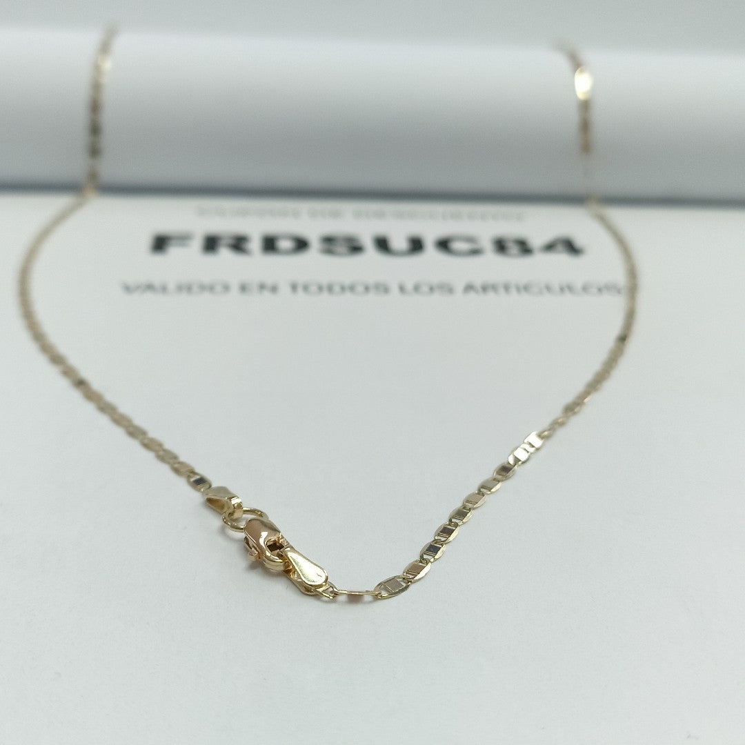 CADENA GUCHI 14K 50 CM 3 GR (NUEVO)