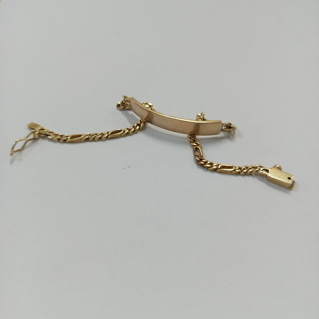 ESCLAVA ORO 14 K 7,90 GRMS (SEMINUEVO)