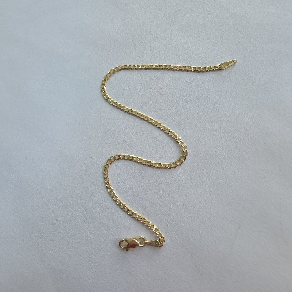 PULSERA BARBADA 14K 21 CM 2.3 GR (NUEVO)