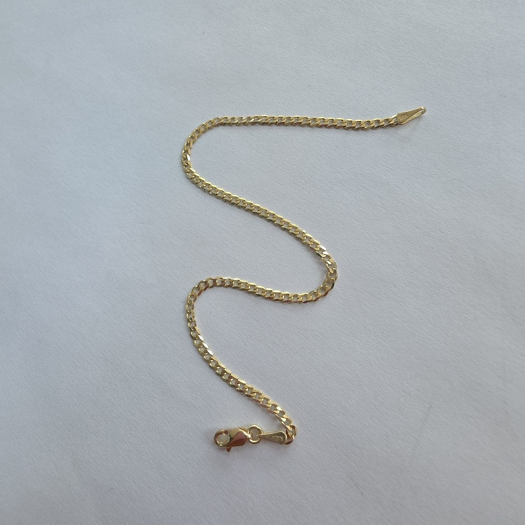 PULSERA BARBADA 14K 21 CM 2.3 GR (NUEVO)