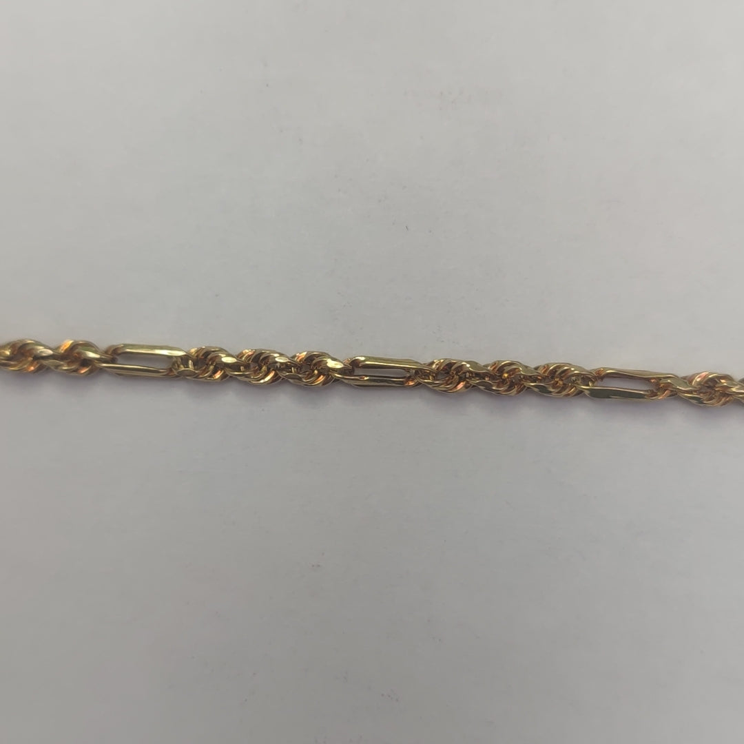 CADENA ORO 14 K 3.9 GRMS (SEMINUEVO)