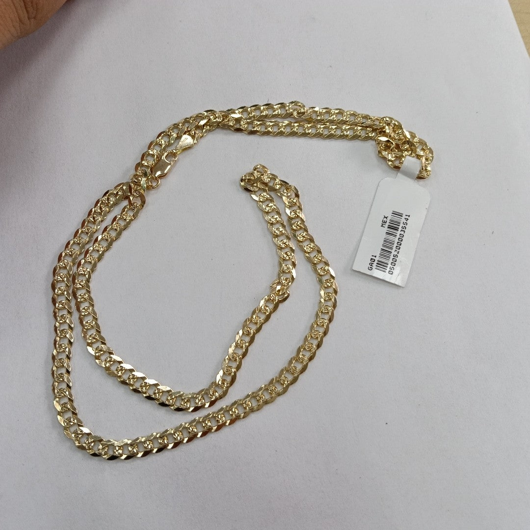 CADENA BARBADA 14K 60 CM 21.1 GR (NUEVO)