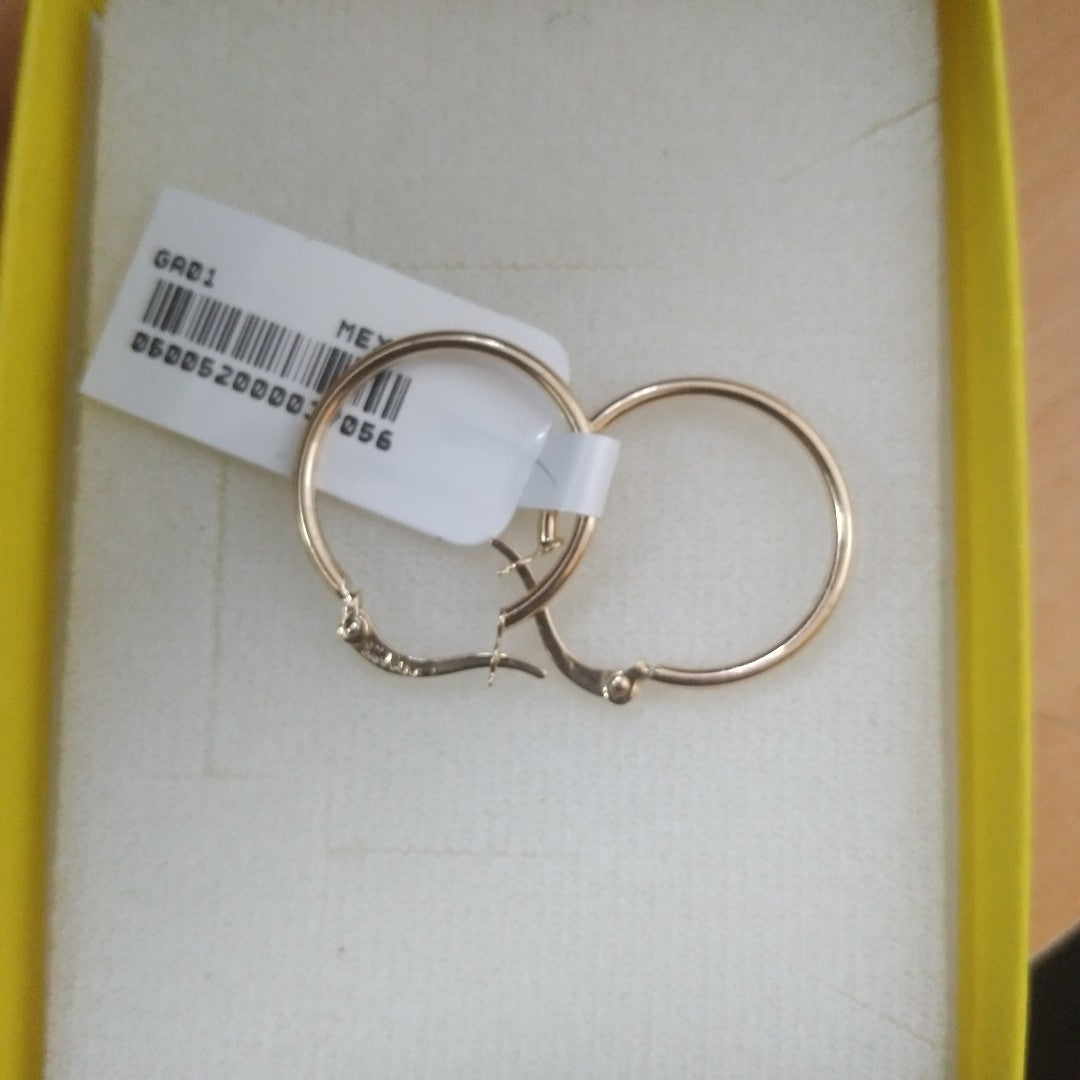 ARETES ARRACADAS 14K 1.4 GR (NUEVO)
