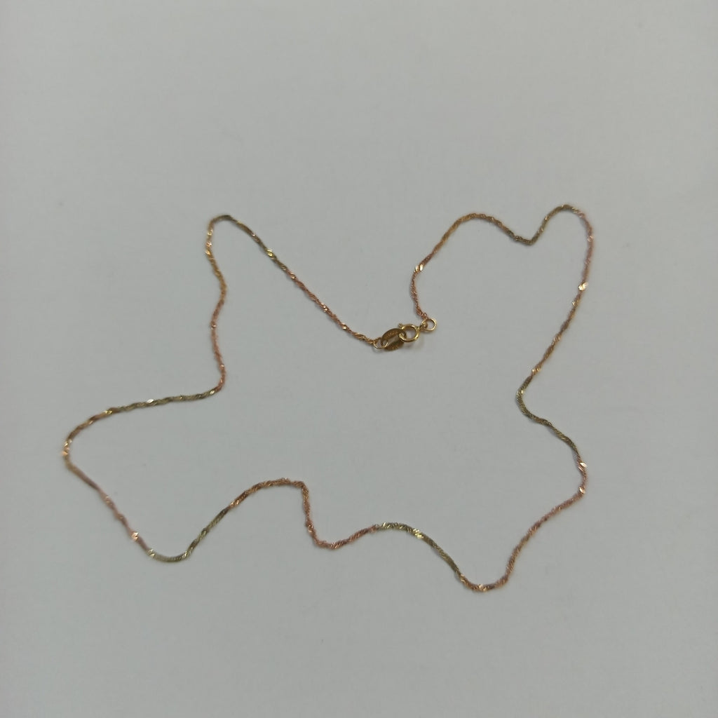 CADENA ORO 10 K 0,80 GRMS (SEMINUEVO)