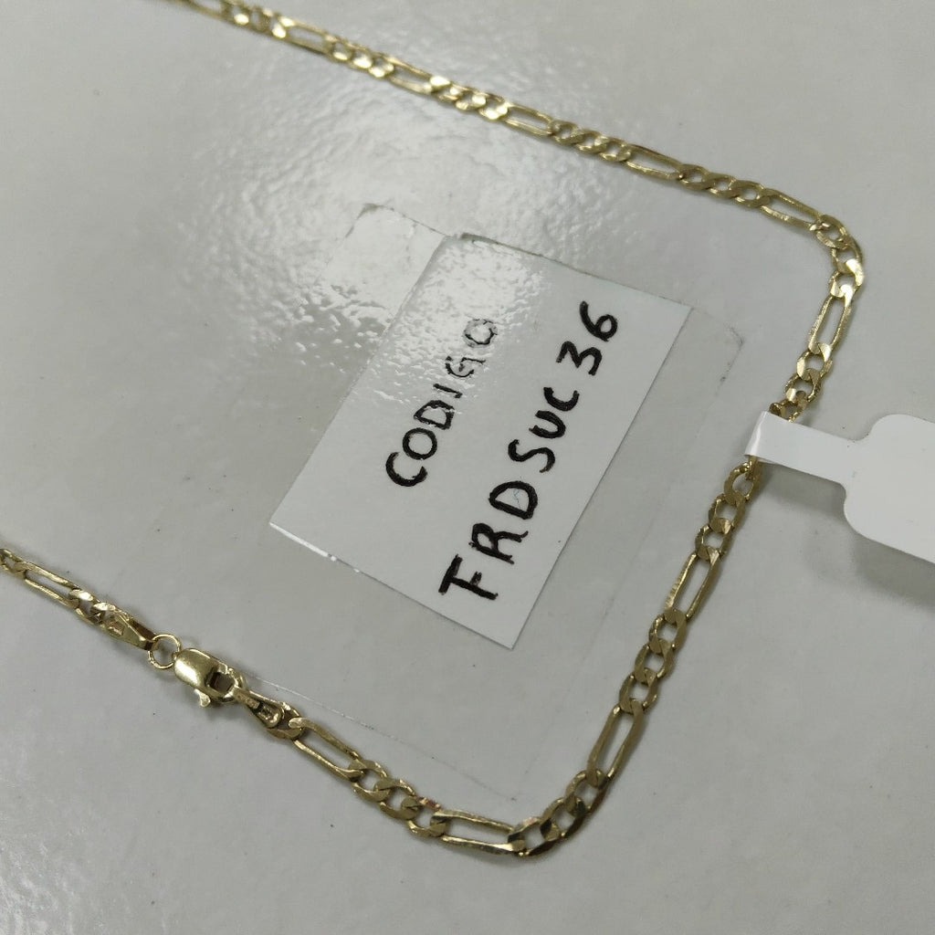 CADENA 3X1 14K 55 CM 7.3 GR (NUEVO)