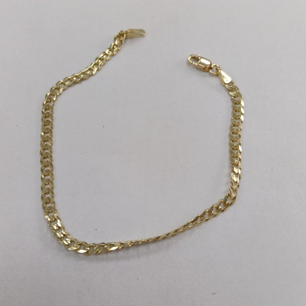 PULSERA BARBADA 14K 18 CM 3.2 GR (NUEVO)