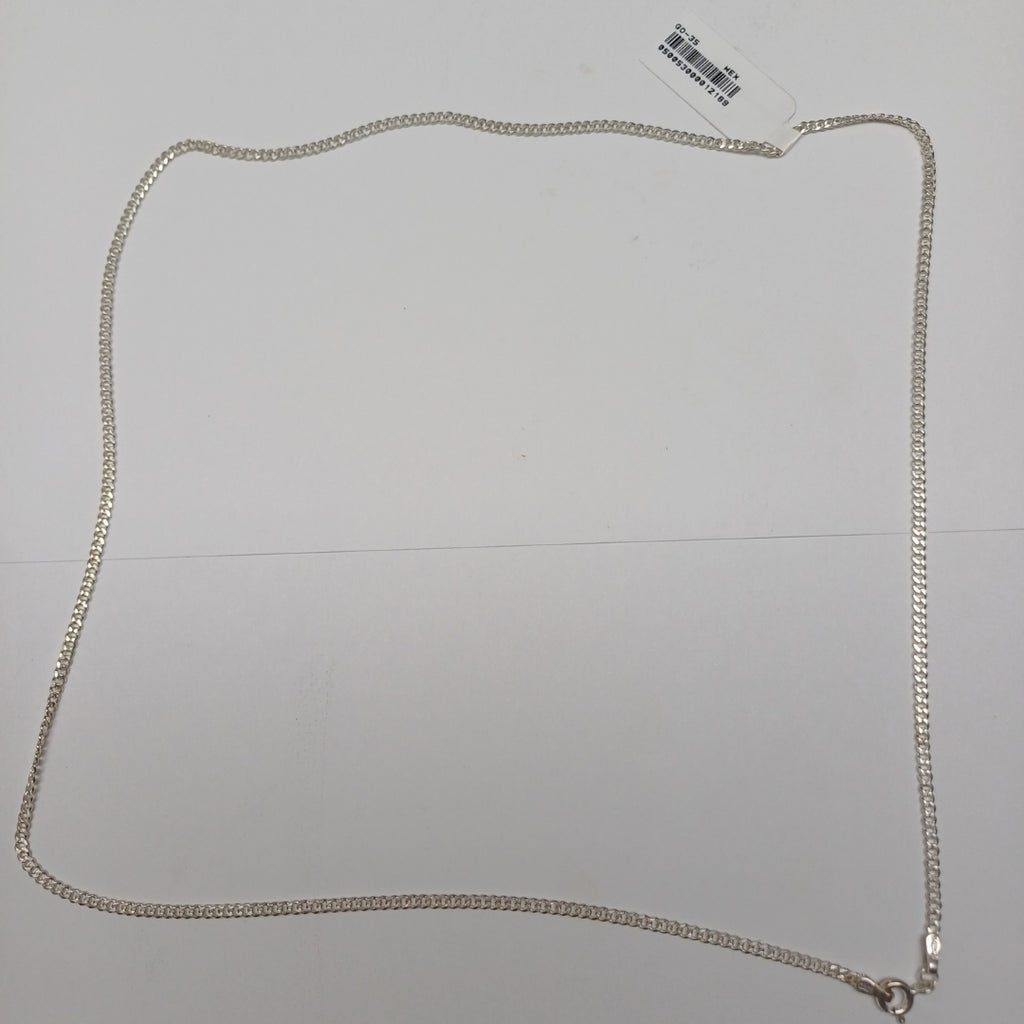 CADENA BARBADA PLATA .925 60 CM 6.53 GR (NUEVO)