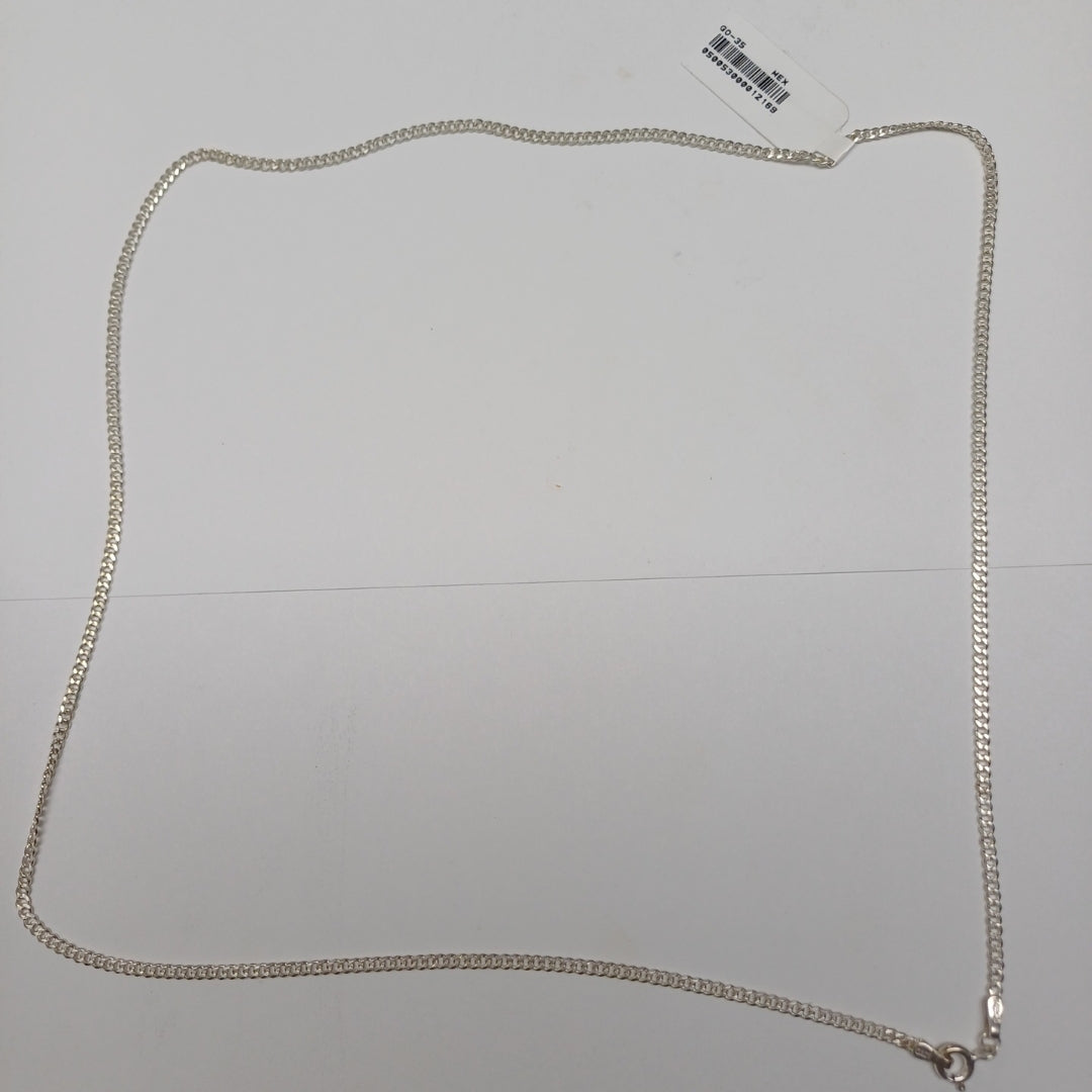 CADENA BARBADA PLATA .925 60 CM 6.53 GR (NUEVO)