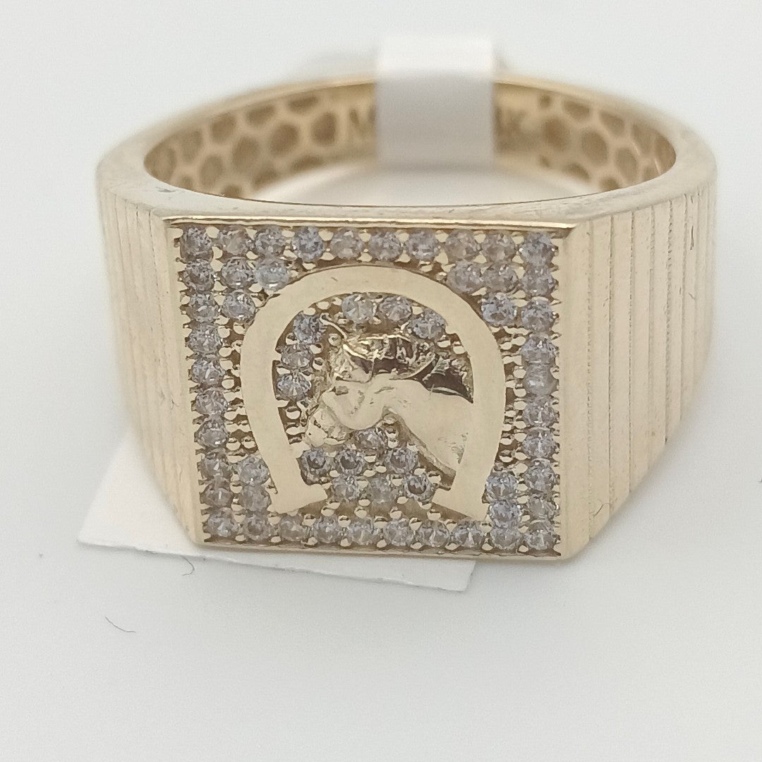 ANILLOS CABALLERO ORO 14K 6.7 (NUEVO)
