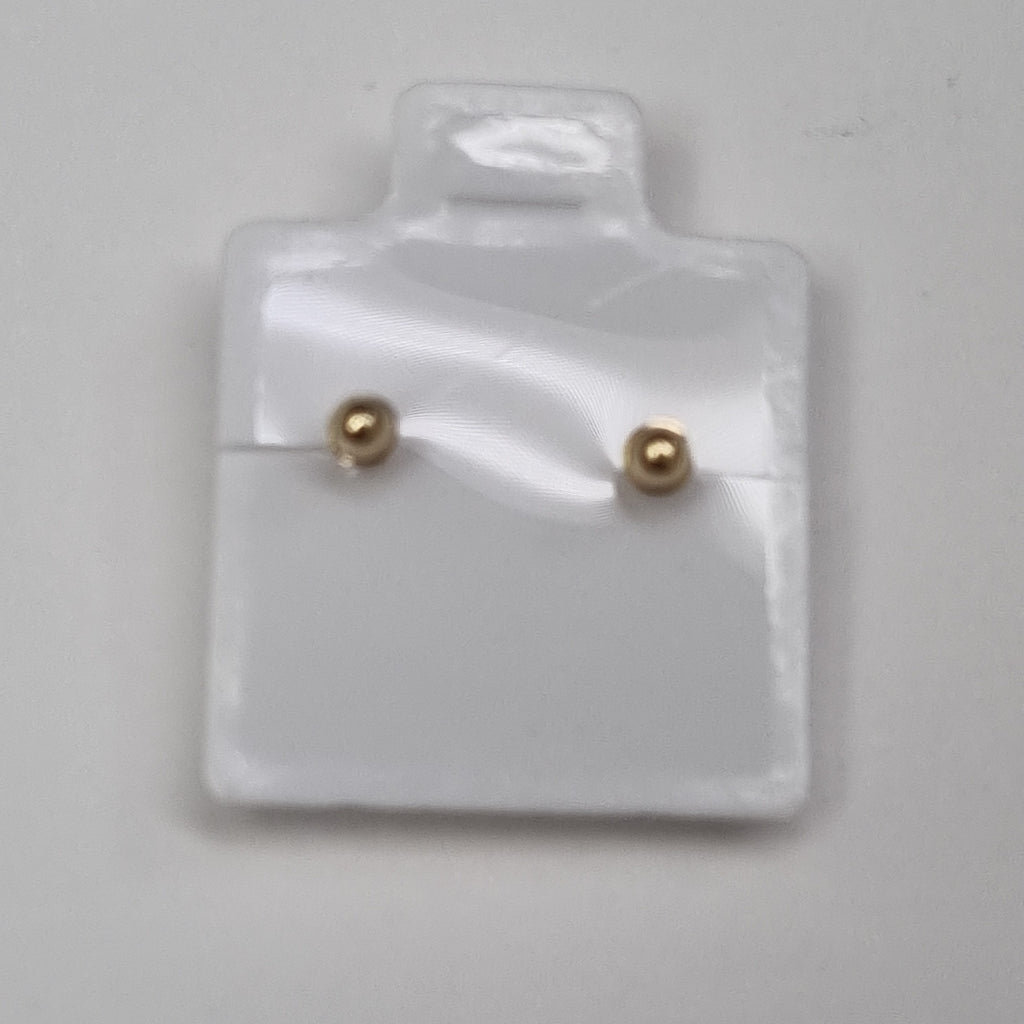 BROQUELES BROQUEL FIG SONRISA ESMALTE AMARILLO 14K 0.2074 GR (NUEVO)