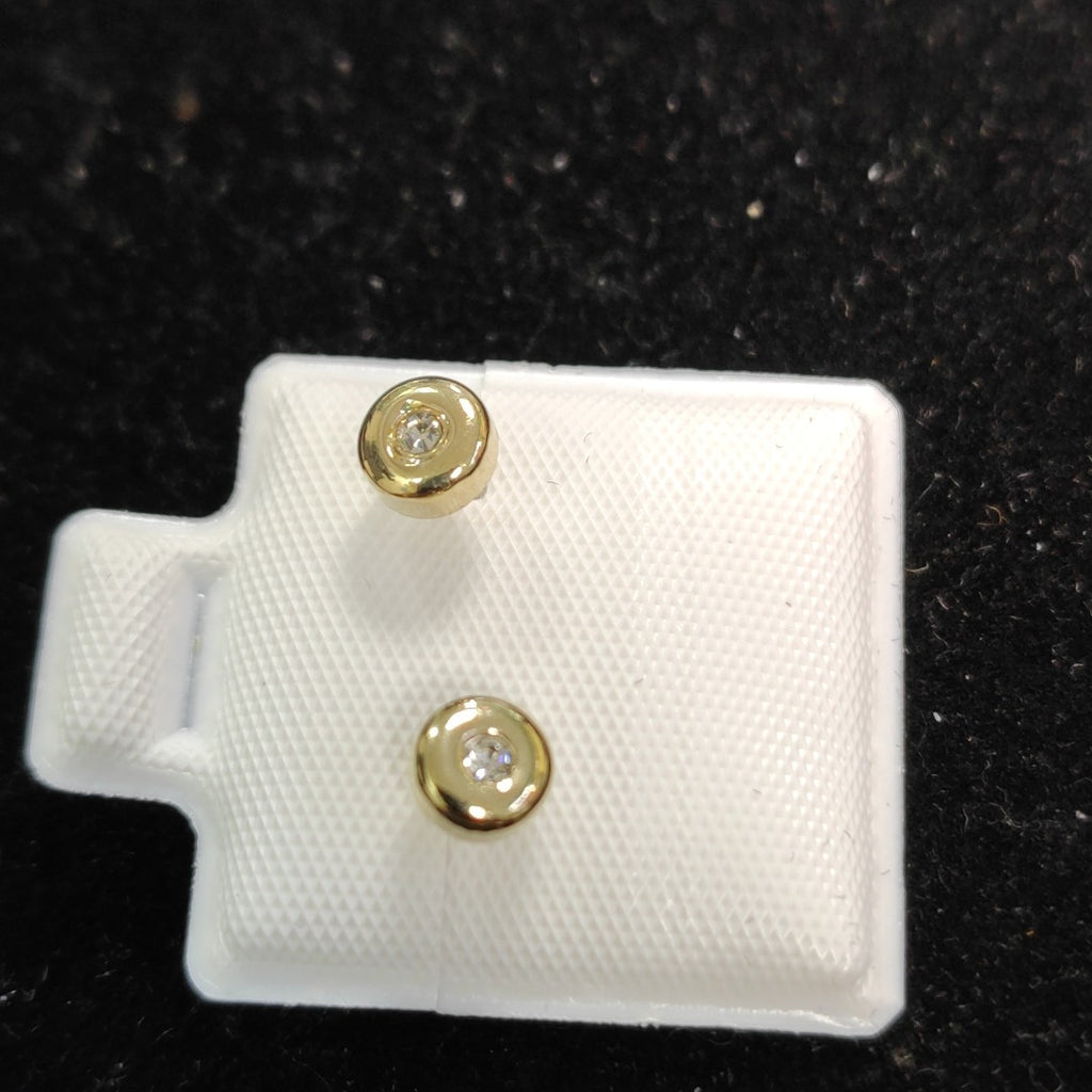 BROQUELES BROQUEL C CIRCONIA 14K 0.27 GR (NUEVO)