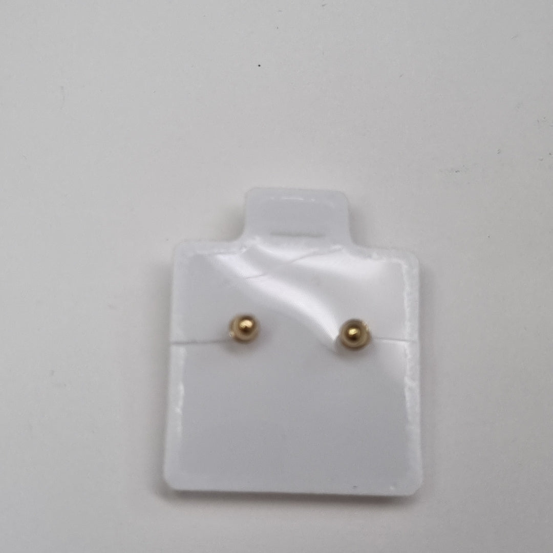 BROQUELES BROQUEL FIG CORAZON C CIRCONIA 14K 0.2614 GR (NUEVO)