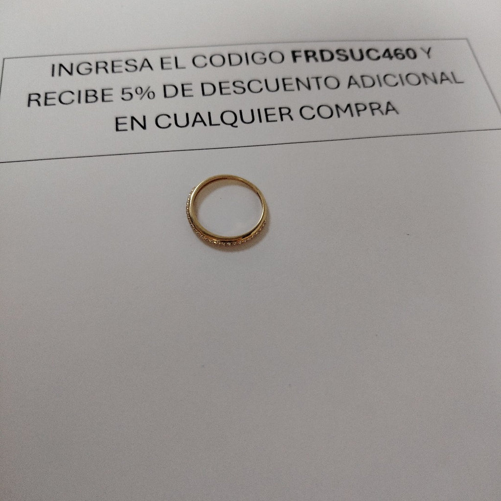 ANILLOS DAMA ORO 14K 1.4 (NUEVO)