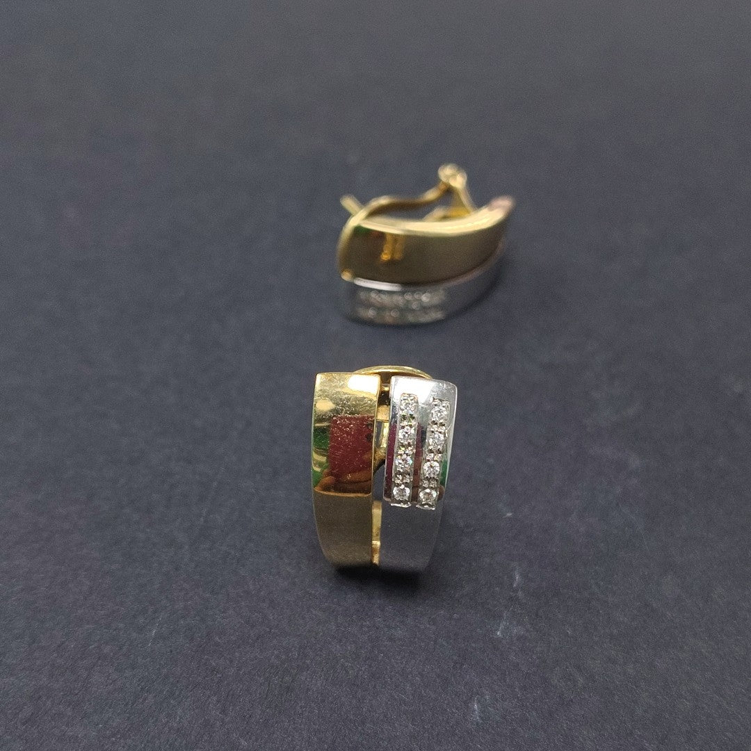 ARETES PAR ORO 14 K 5,30 GRMS (SEMINUEVO)