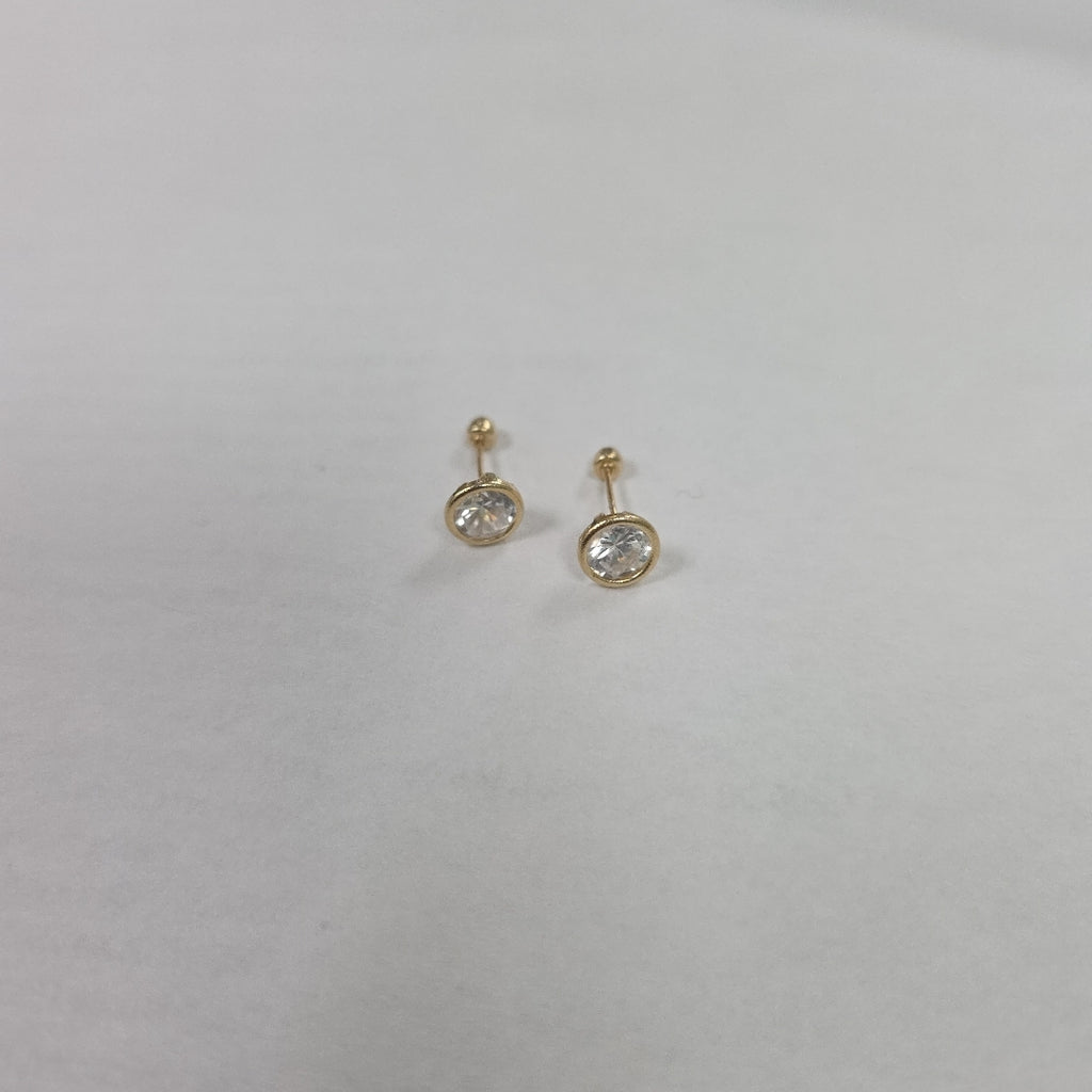 BROQUELES PAR ORO 14 K 0.9 GRMS (SEMINUEVO)