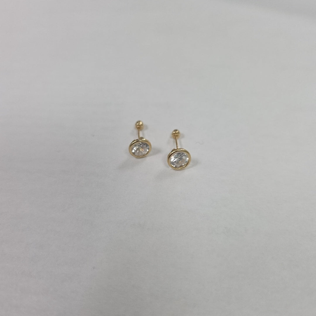 BROQUELES PAR ORO 14 K 0.9 GRMS (SEMINUEVO)
