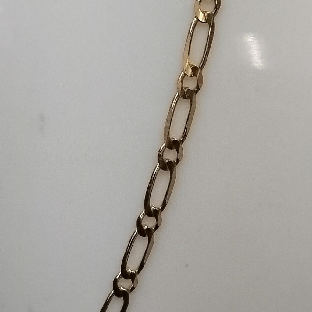 CADENAS 1X1 ORO 14K 55 CM 7.5 GR (NUEVO)