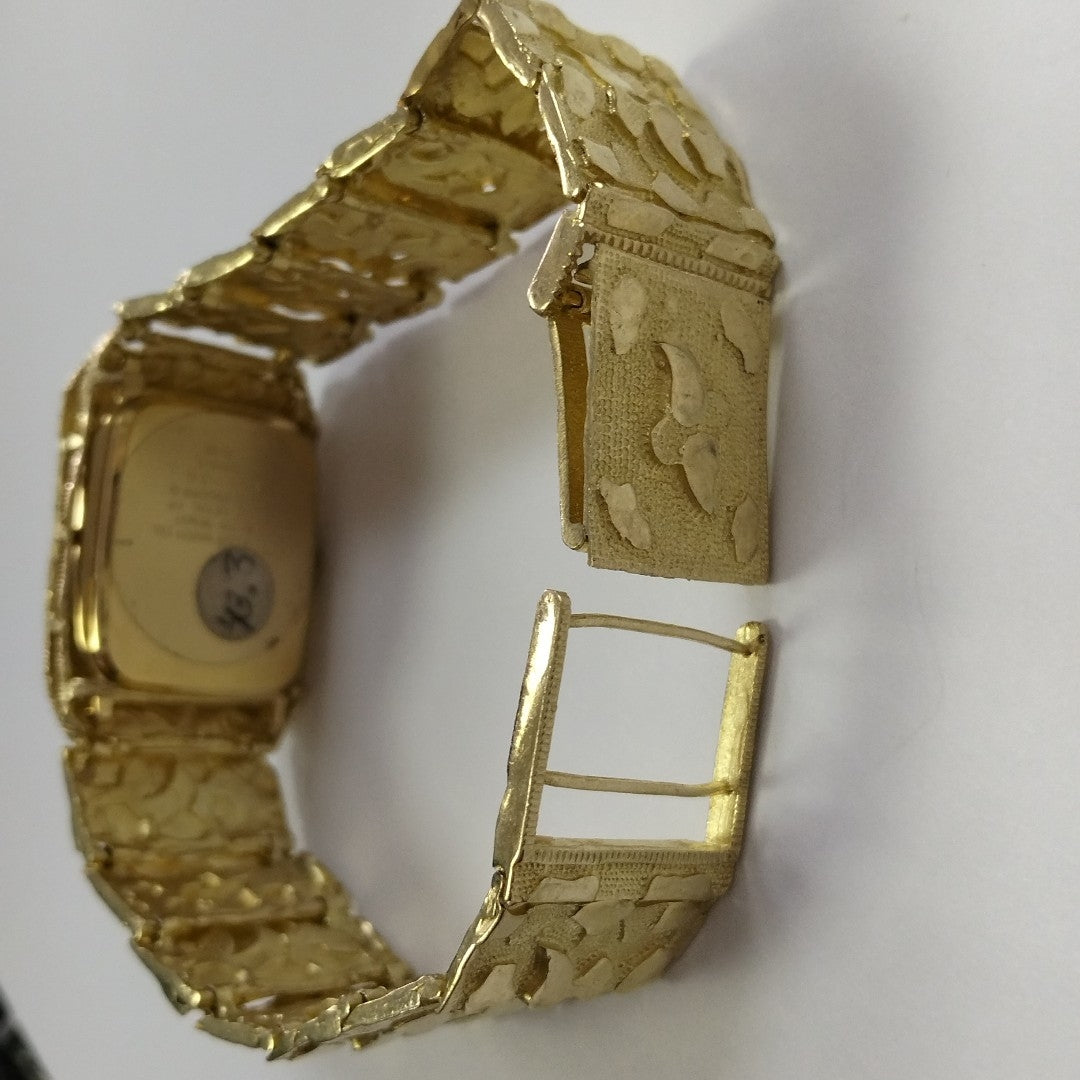 RELOJ CAJA ACERO PULSO ORO ORO 10 K 58.9 GRMS (SEMINUEVO)