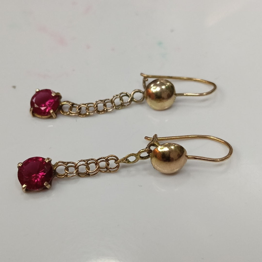 ARETES PAR ORO 8 K 2,50 GRMS (SEMINUEVO)