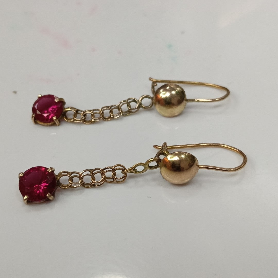 ARETES PAR ORO 8 K 2,50 GRMS (SEMINUEVO)