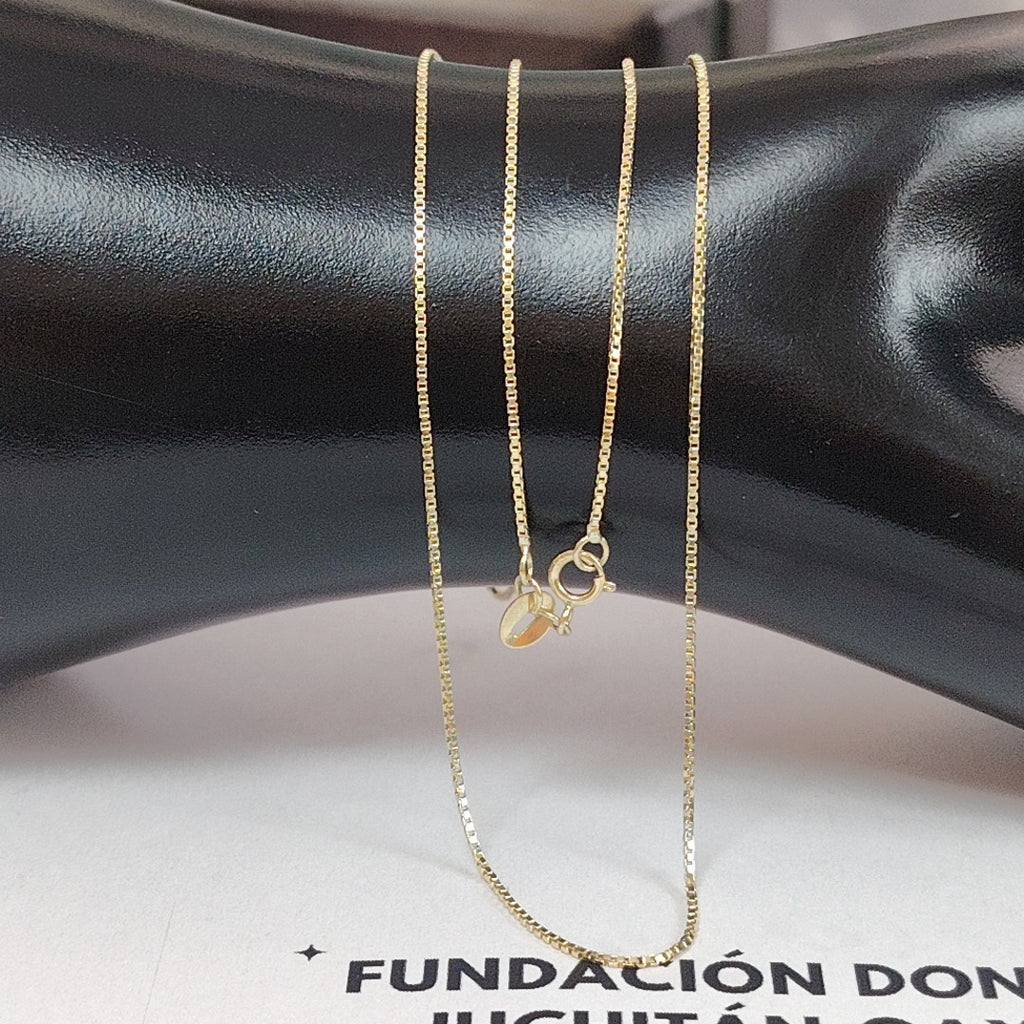 CADENA VENECIANO 14K 55 CM 2.4 GR (NUEVO)